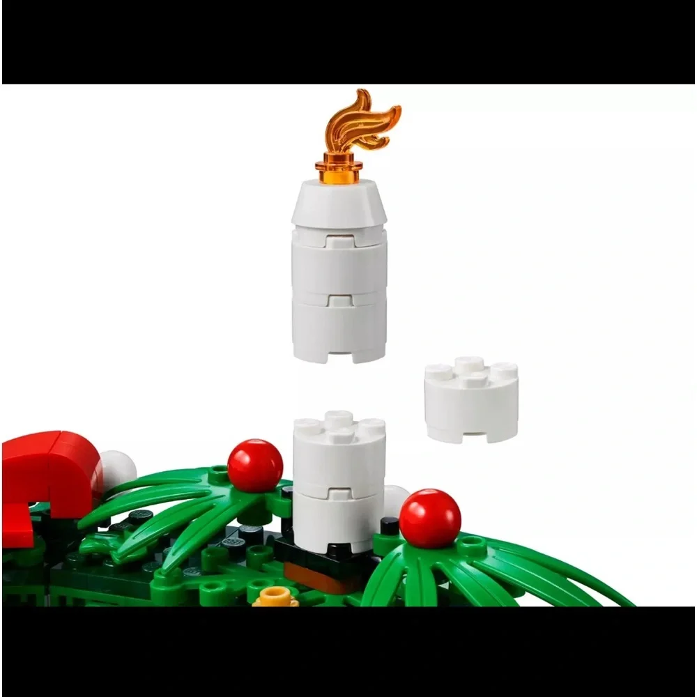 RETIRED - LEGO 40426 Holiday Christmas Wreath 2-in-1 - 510 Pieces  New SEALED